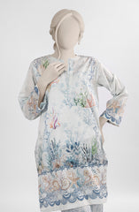 PRINTED CAMBRIC STITCHED 2 PIECE