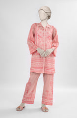 PRINTED CAMBRIC STITCHED 2 PIECE