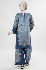 PRINTED CAMBRIC STITCHED 2 PIECE