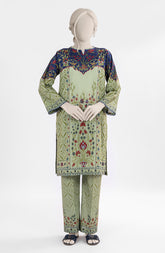 PRINTED CAMBRIC STITCHED 2 PIECE