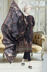 PRINTED KHADDAR 3PCS UNSTITCHED