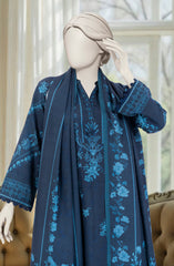 PRINTED KHADDAR 3PCS UNSTITCHED