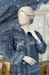 PRINTED KHADDAR 3PCS UNSTITCHED