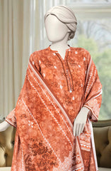 PRINTED KHADDAR 3PCS UNSTITCHED