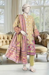 PRINTED KHADDAR 3PCS UNSTITCHED