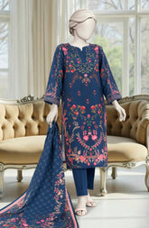 PRINTED KHADDAR 3PCS UNSTITCHED