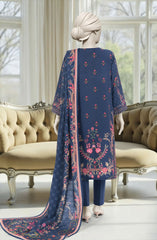 PRINTED KHADDAR 3PCS UNSTITCHED