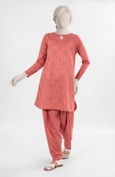 PRINTED CAMBRIC STITCHED 2 PIECE