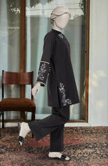 EMBROIDERED CAMBRIC STITCHED 2 PIECE