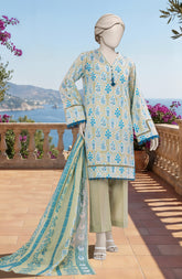 PRINTED LAWN 3PCS UNSTITCHED