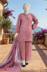 PRINTED LAWN 3PCS UNSTITCHED