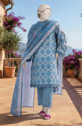PRINTED LAWN 3PCS UNSTITCHED