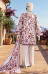 PRINTED LAWN 3PCS UNSTITCHED
