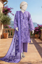 PRINTED LAWN 3PCS UNSTITCHED