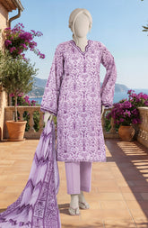 PRINTED LAWN 3PCS UNSTITCHED