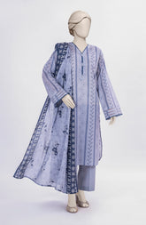PRINTED LAWN 3PCS UNSTITCHED