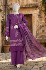 JACQUARD 3PCS UNSTITCHED