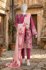 JACQUARD 3PCS UNSTITCHED