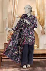 PRINTED TEXTURED CAMBRIC 3PCS UNSTITCHED