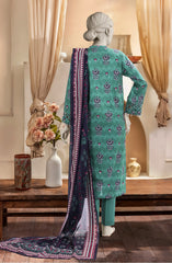 PRINTED TEXTURED CAMBRIC 3PCS UNSTITCHED