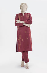 PRINTED CAMBRIC STITCHED 2 PIECE