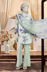 PRINTED TEXTURED CAMBRIC 3PCS UNSTITCHED