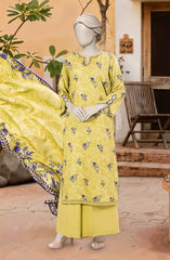 PRINTED TEXTURED VISCOSE 3PCS UNSTITCHED