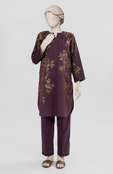 PRINTED CAMBRIC STITCHED 2 PIECE