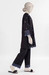 EMBROIDERED CAMBRIC STITCHED 2 PIECE