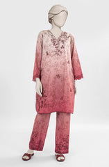 EMBROIDERED CAMBRIC STITCHED 2 PIECE