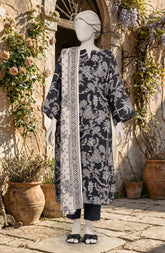 PRINTED TEXTURED LAWN 3PCS UNSTITCHED