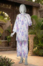 PRINTED CAMBRIC STITCHED 2 PIECE