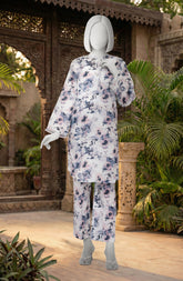 PRINTED CAMBRIC STITCHED 2 PIECE