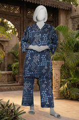 PRINTED CAMBRIC STITCHED 2 PIECE