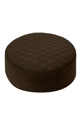 MTJ BROWN MEN CAP WASH N WEAR