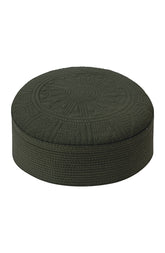 MTJ OLIVE GREEN MEN CAP WASH N WEAR