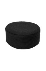 MTJ BLACK MEN CAP WASH N WEAR