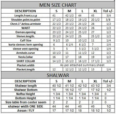 PRE WINTER'23 MEN KAMEEZ SHALWAR CASUAL ICE GREY