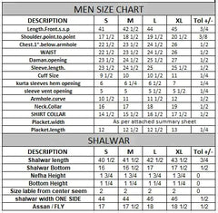 PRE WINTER'23 MEN KAMEEZ SHALWAR CASUAL FAWN