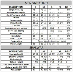 PRE WINTER'23 MEN KAMEEZ SHALWAR PLAIN SLATE GREY