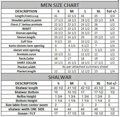 PRE WINTER'23 MEN KAMEEZ SHALWAR PLAIN PEARL WHITE