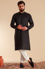MEN KURTA BLACK