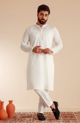 MEN KURTA OFF WHITE