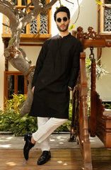 MEN KURTA BLACK