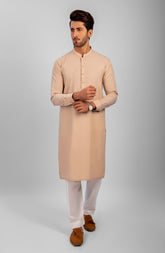 PEACH CASUAL KURTA