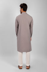 PRE WINTER'23 MEN KURTA CASUAL WOODLAND BROWN