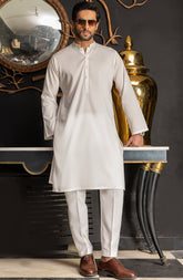 MEN KURTA OFF WHITE