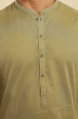 MEN KURTA LIGHT OLIVE