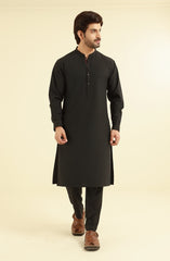 MEN KURTA PAJAMA BLACK