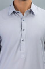 WINTER'23 MEN KAMEEZ SHALWAR CASUAL SLATE GRAY
